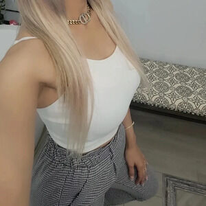 Sienna Sky High Waisted Mini Houndstooth/Gingham Patterned Pants